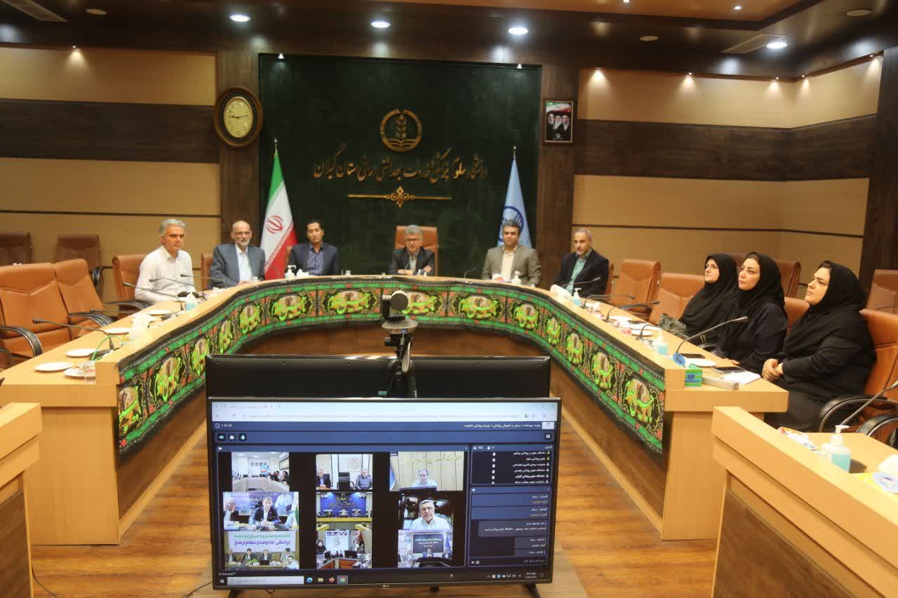 برگزاری وبینار تخصصی وزیر بهداشت با رئیس دانشگاه علوم پزشکی گیلان / تأکید بر شتاب‌بخشی به اجرای کامل «پزشکی خانواده» و نظام ارجاع