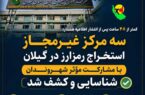 اطلاعیه روابط عمومی شركت توزیع نیروی برق استان گیلان کمتر از ۴۸ ساعت پس از انتشار اطلاعیه هشدار؛ سه مرکز غیرمجاز /استخراج رمزارز در گیلان با مشارکت مؤثر شهروندان شناسایی و کشف شد