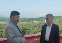 بازدید رئیس دانشگاه علوم پزشکی گیلان از روند احداث بیمارستان ۴۲۱ تخت‌خوابی لاکان