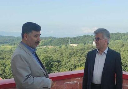 بازدید رئیس دانشگاه علوم پزشکی گیلان از روند احداث بیمارستان ۴۲۱ تخت‌خوابی لاکان