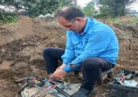 اجرای عملیات بهسازی شبکه مخابراتی روستای پسیخان در شهرستان رشت