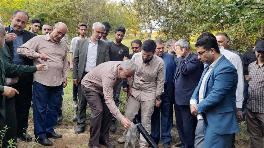 در راستای اجرای طرح جهاد آبرسانی؛ تامین آب شرب ۵ روستای محروم شهرستان سیاهکل