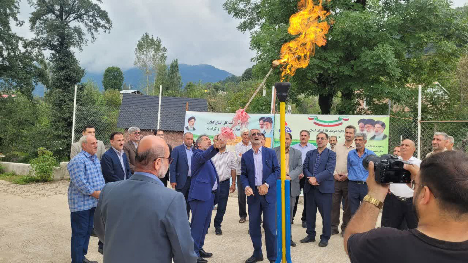 3 روستای کوهستانی شهرستان آستارا برخوردار از گاز طبیعی شدند