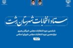 انتشار لیست شعب اخذ رای حوزه انتخابیه رشت و خمام