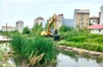لایروبی واحد عمرانی ژ۵ در روستای منگوده رشت به پایان رسید