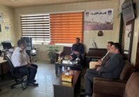 شهردار رشت با رئیس پلیس راهور شهرستان رشت دیدار کرد شهردار رشت با رئیس پلیس راهور شهرستان رشت دیدار کرد