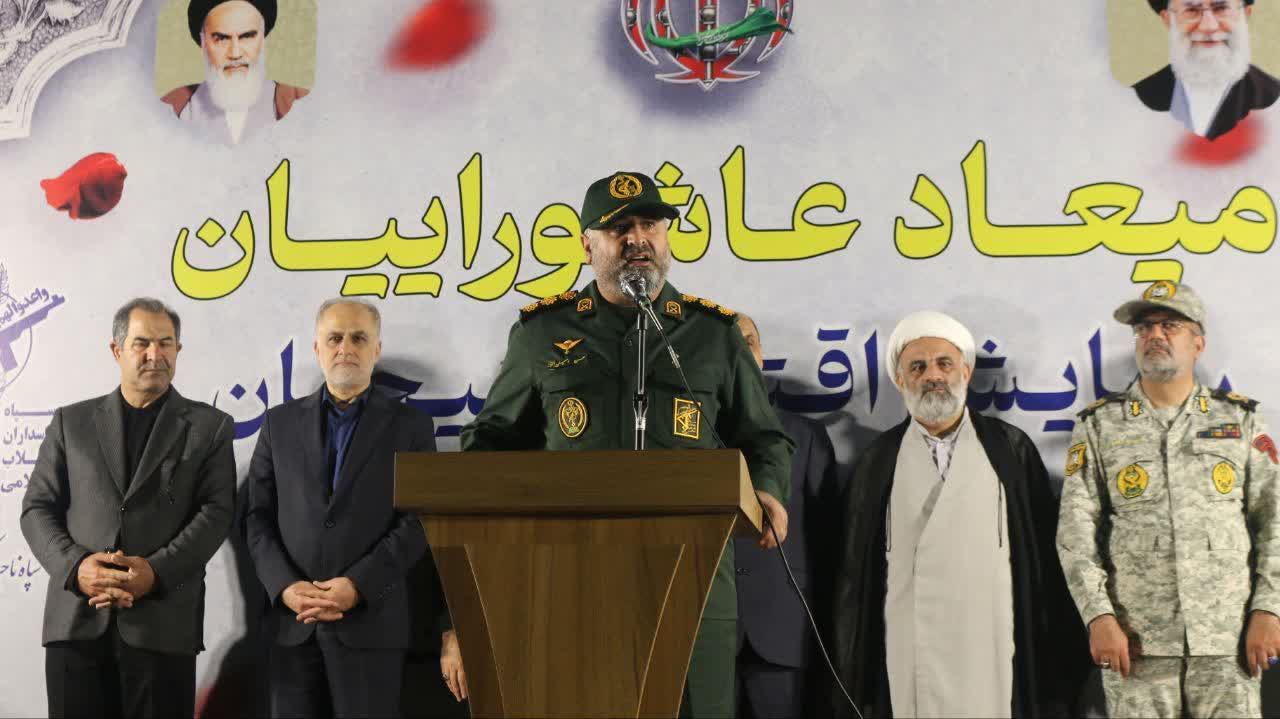 دستان پرتوان بسیج بین اهداف و ابزار دشمن فاصله انداخته است/ ما آماده مبارزه با رژیم متجاوز صهیونی هستیم