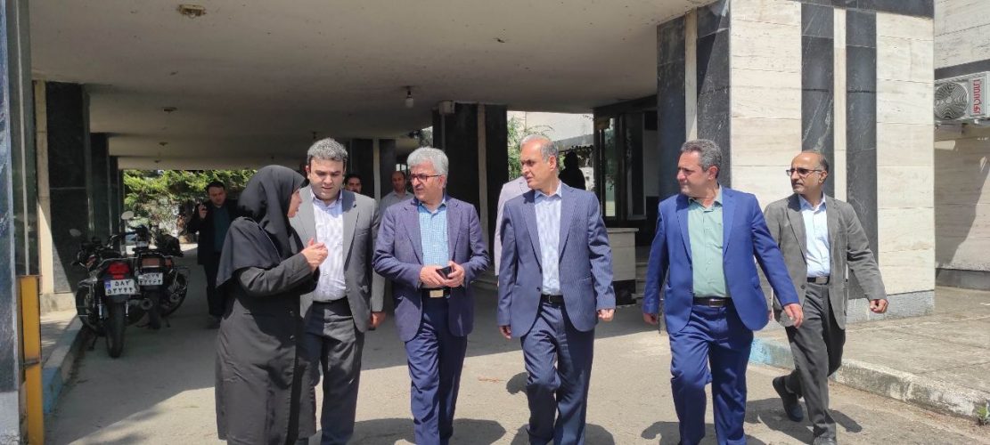 بازدید استاندار گیلان از پیشرفت 85 درصدی طرح توسعه بیمارستان شهید بهشتی انزلی