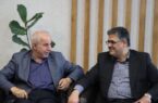 دیدار مهندس جبار کوچکی‌نژاد، نماینده مردم شهرستان‌های رشت و خمام در مجلس شورای اسلامی با مدیرکل بنیاد مسکن انقلاب اسلامی استان گیلان