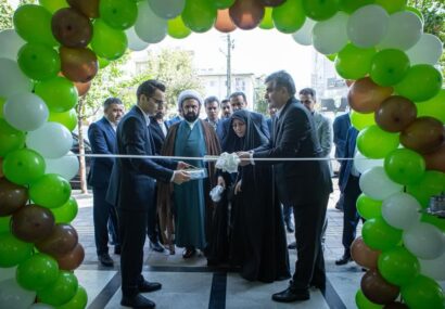 ساختمان جدید شعبه معلم بانک در رشت افتتاح شد
