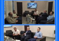 دیدار نماینده آستارا با مدیرکل راه و شهرسازی گیلان جهت پیگیری پروژه‌های عمرانی
