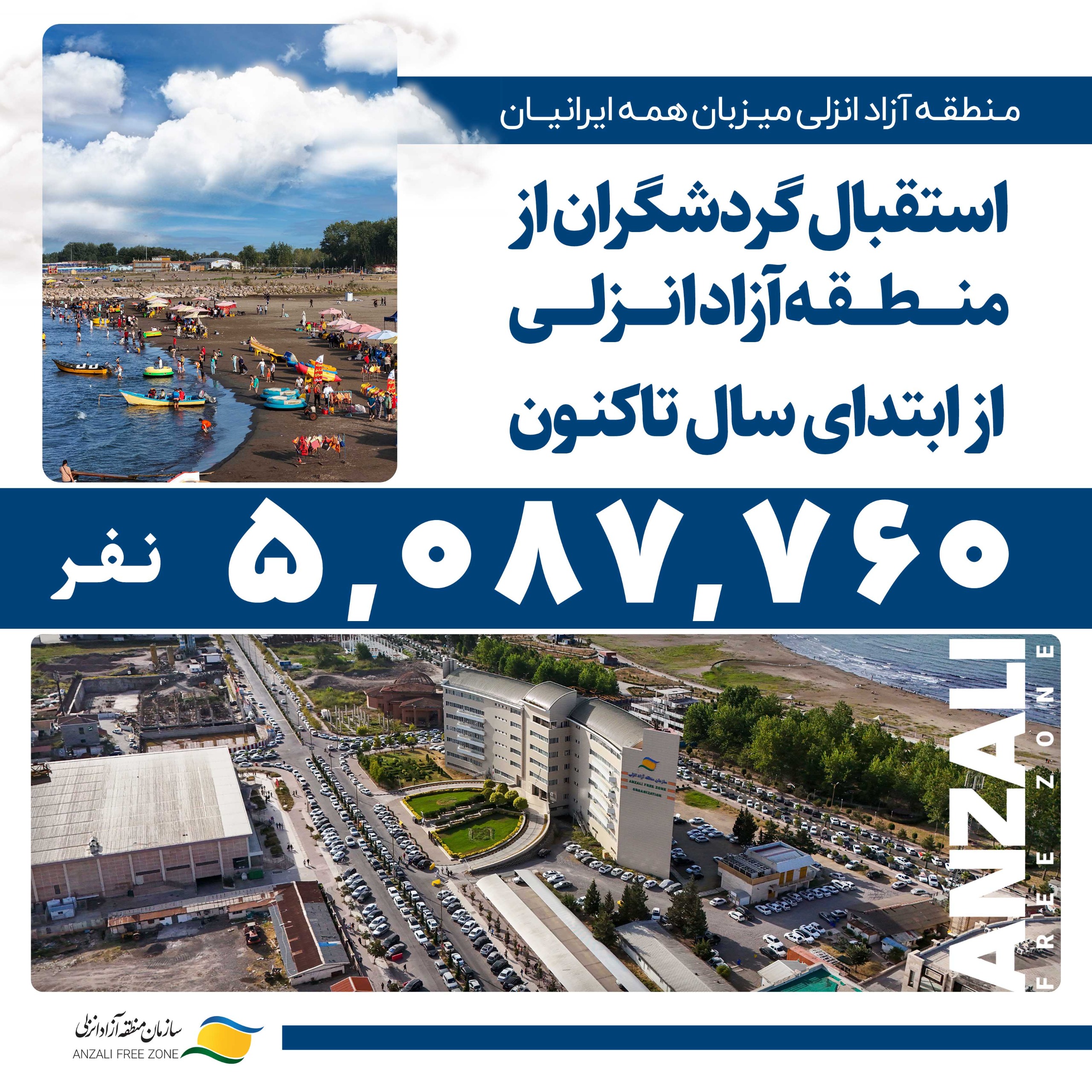 حضور افزون بر یک میلیون نفر، ورود بیش از 150 هزار خودرو/ تعداد گردشگران ورودی از مرز 5 میلیون نفر عبور کرد