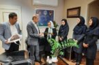 گرامیداشت یاد و خاطره یکی از کارکنان اورژانس و تجلیل از بازماندگان وی توسط تامین اجتماعی گیلان