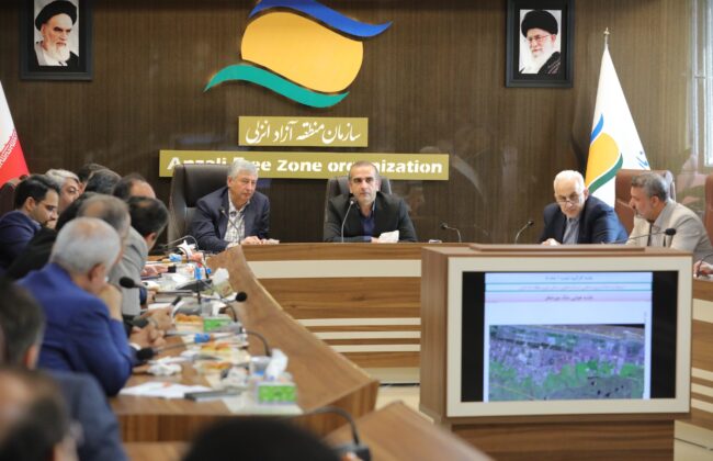 بررسی و تصویب طرحهای سرمایهگذاری در محدوده منطقه آزاد انزلی