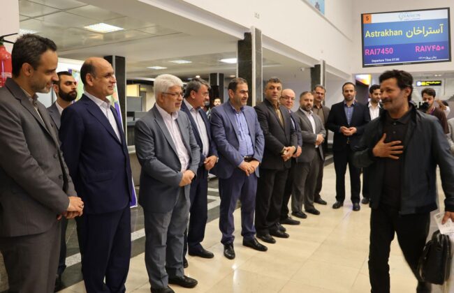 خط پروازی جدید رشت ـ آستاراخان راه اندازی شد