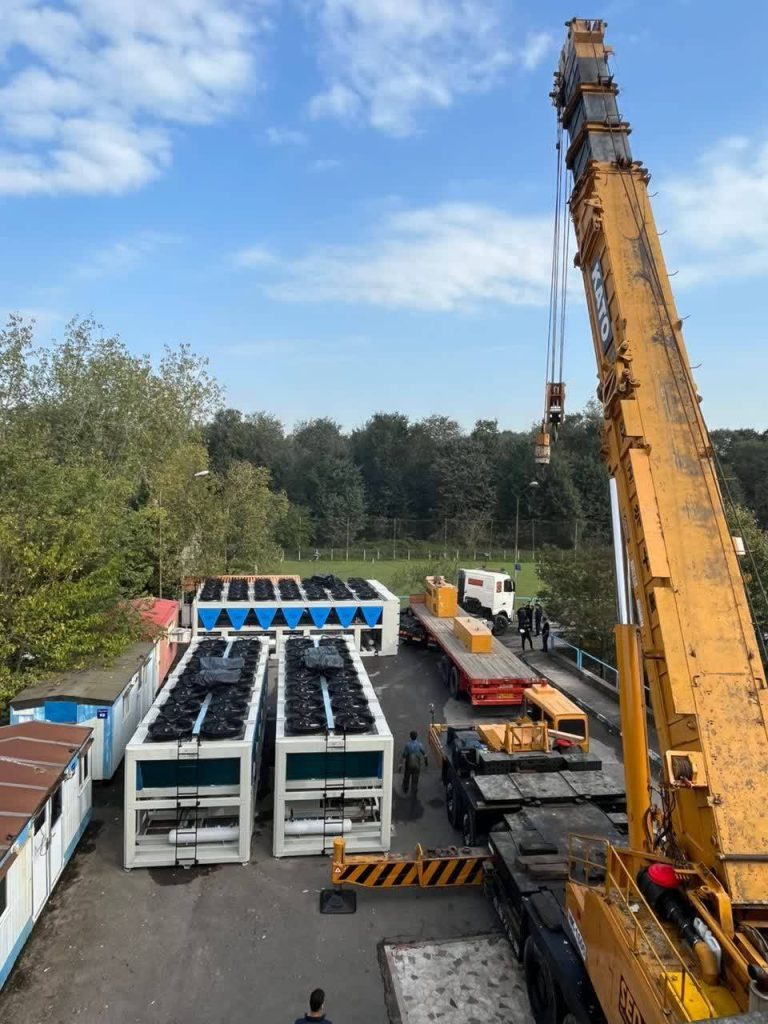 پایان فرسودگی سیستم سرمایشی بیمارستان رسول اکرم(ص)با نصب چیلرهای جدید