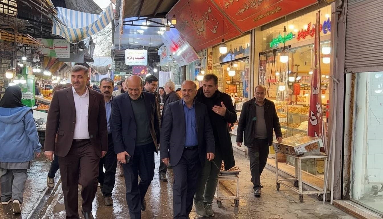 كل شبكه های هوایی فرسوده برق بازار روز لاهیجان زمینی خواهد شد