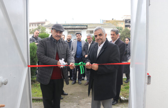 آئین افتتاح مرکز رشد فناوری و هوش مصنوعی شرکت گاز استان گیلان همزمان با روز پژوهش