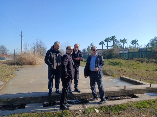 بازدید مدیرعامل شرکت سهامی آبمنطقهای گیلان از تصفیهخانه بزرگ سنگر برای بهبود تأمین آب شرب استان