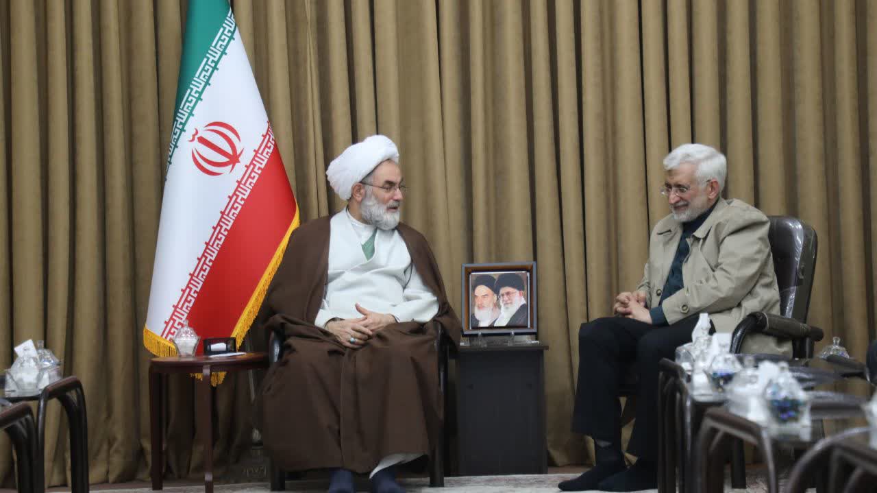 دیدار سعید جلیلی با آیت‌الله فلاحتی/ تأکید بر حل مشکلات مردم، عدالت اجتماعی و ایستادگی مقابل دشمن