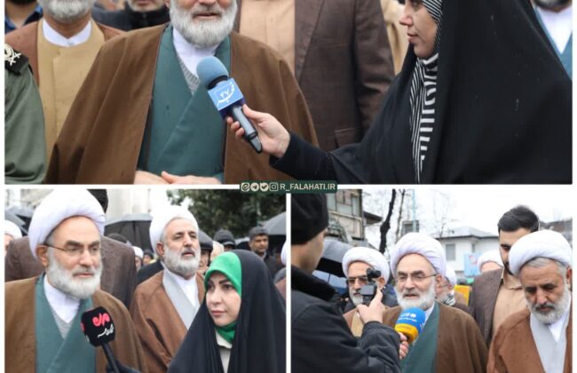 ملت ایران با حضور امروز، خط بطلان بر دخالت بیگانه و آشوب کشید