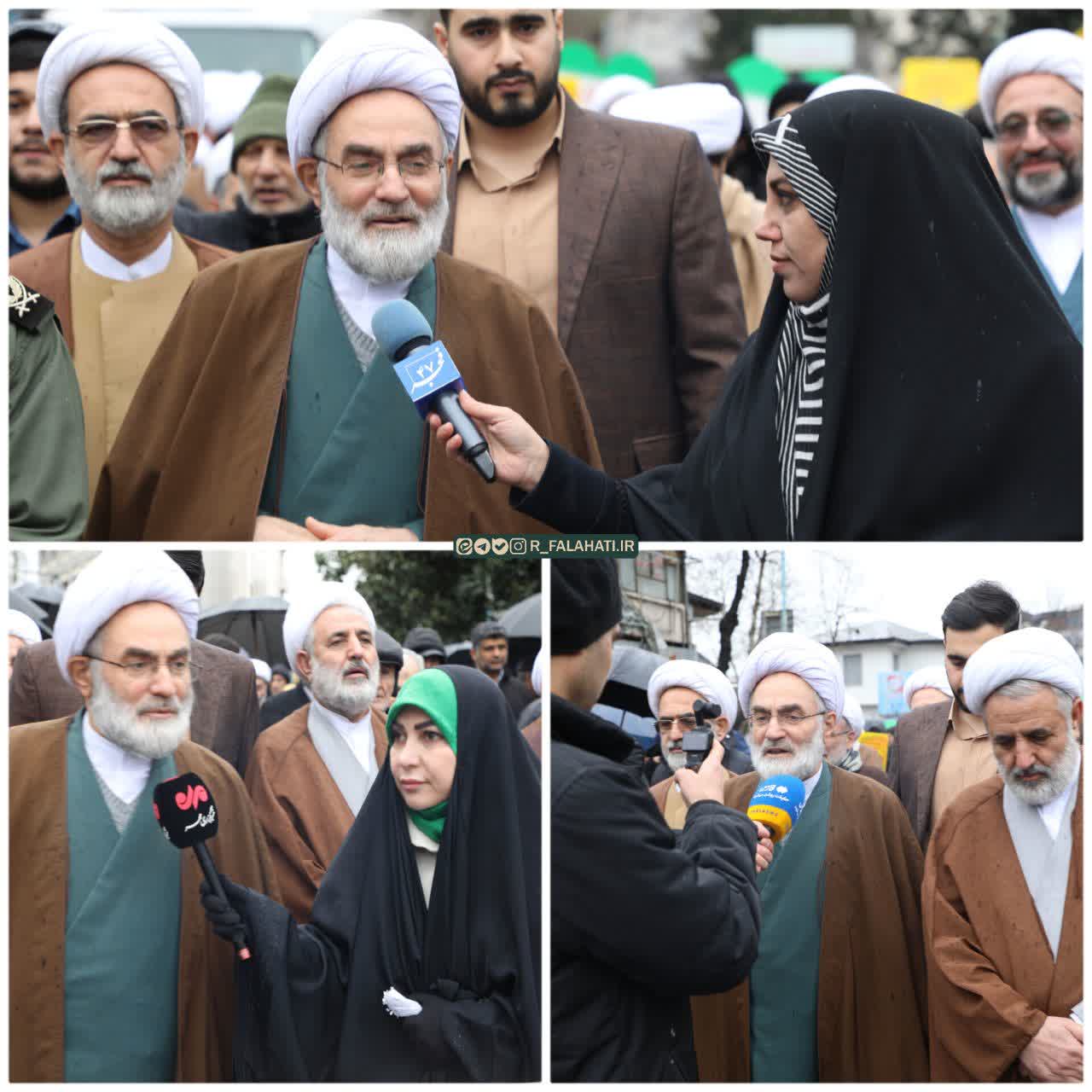 ملت ایران با حضور امروز، خط بطلان بر دخالت بیگانه و آشوب کشید