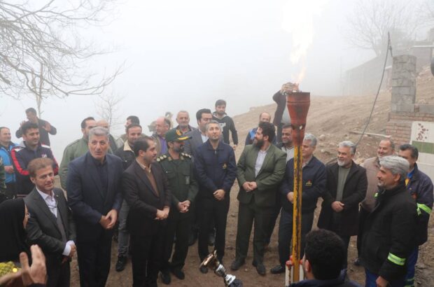 گاز به روستاهای لایه و لاکه رودبار رسید