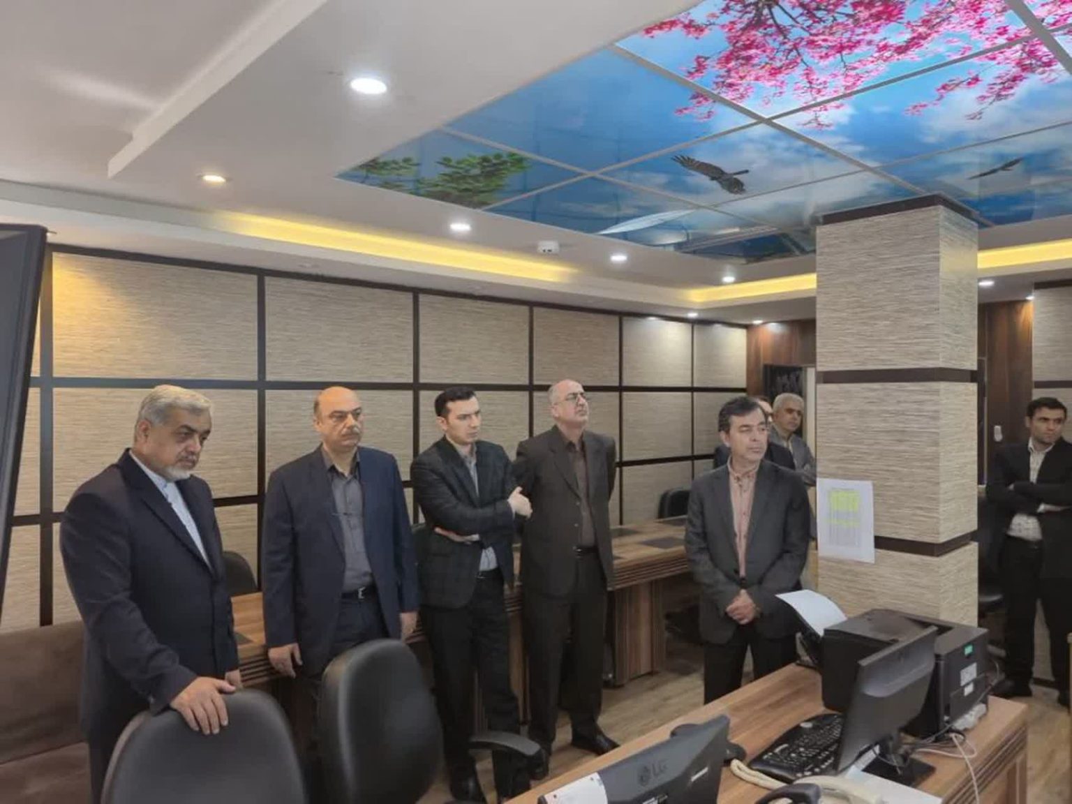 بازدید فرماندار شهرستان رشت از شرکت گاز استان گیلان