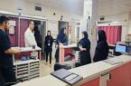 بازدید سرزده و شبانه مدیر امور پرستاری دانشگاه از مرکز آموزشی و درمانی دکتر حشمت رشت