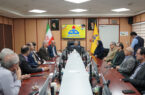 مدیر عامل شرکت گاز گیلان میزبان رئیس بهداشت و درمان صنعت نفت استان شد