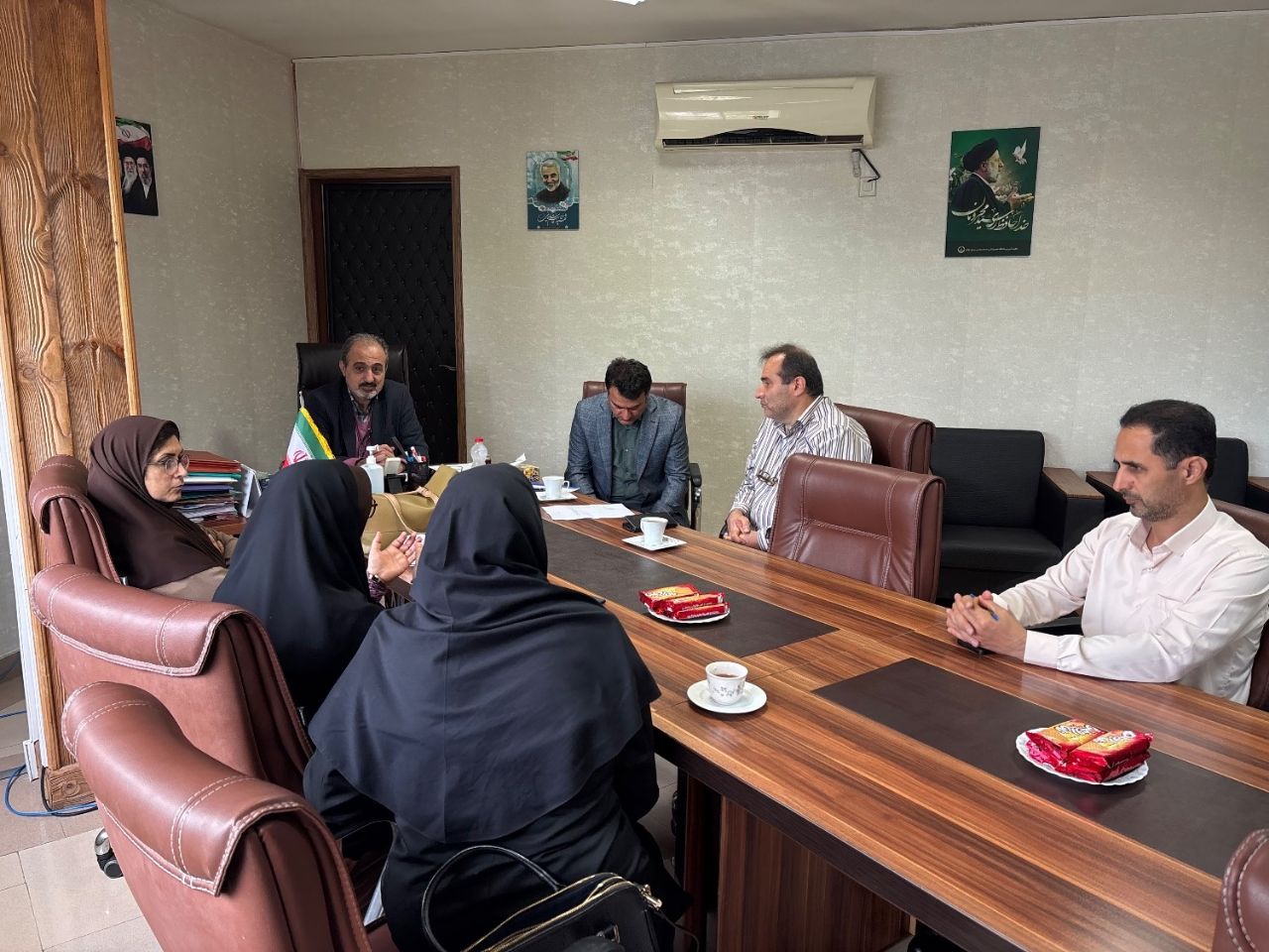 نشست مشترک معاون آموزشی دانشگاه علوم پزشکی گیلان با معاون پزشکی دانشگاه آزاد اسلامی واحد رشت