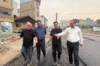 آسفالت خیابان جدید سعدی به سرگل پس از تملک ۹۸ ملک آغاز شد
