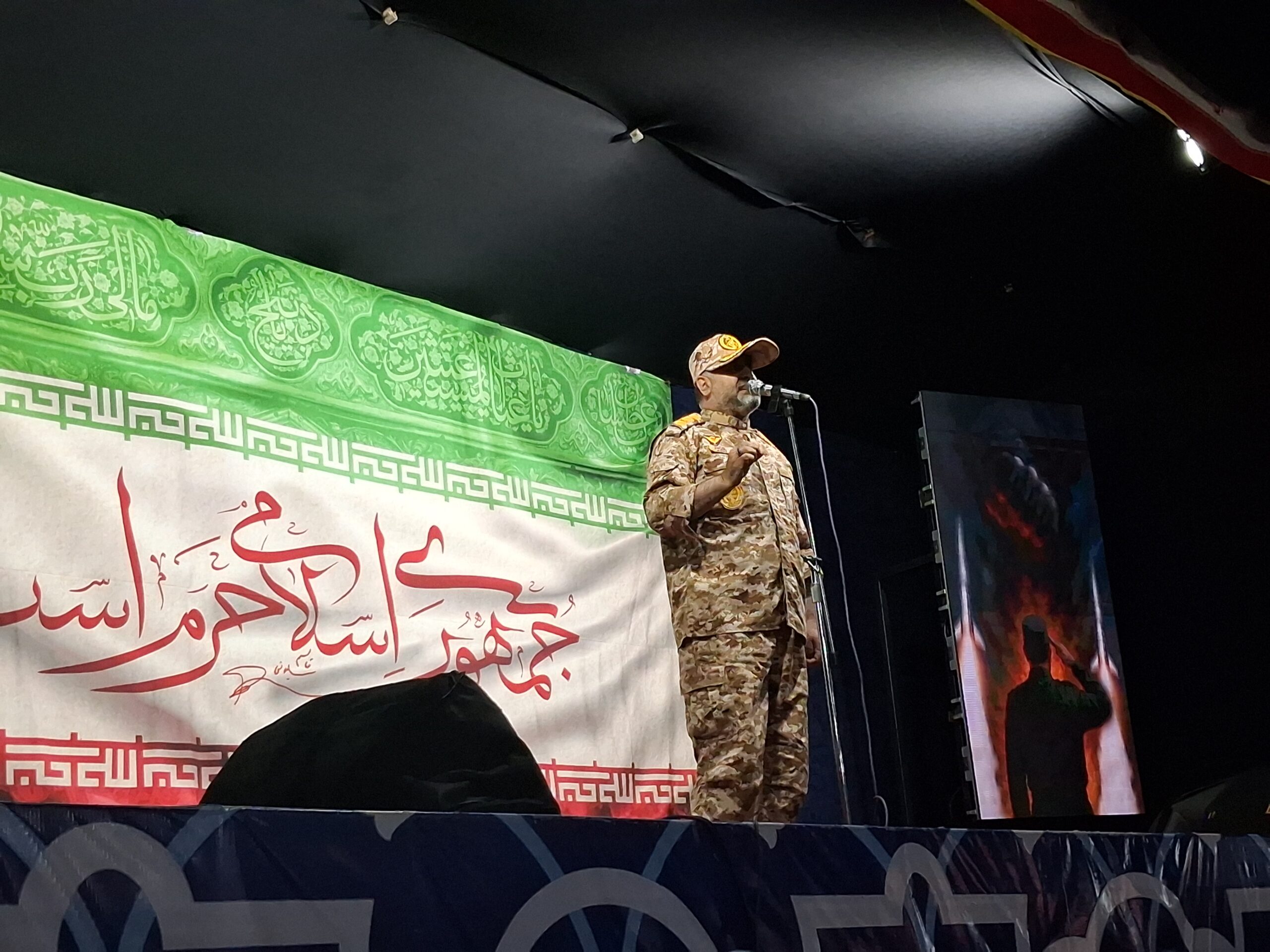 سرهنگ امینی: جمهوری اسلامی با اتکای به مردم و ولایت فقیه در برابر دشمنان ایستاده است