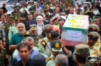 شهیدی که زندگی بخشید؛حضرت آیتالله فلاحتی بر پیکر شهید امنیت نماز اقامه کرد