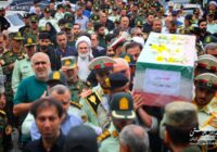 شهیدی که زندگی بخشید؛حضرت آیت‌الله فلاحتی بر پیکر شهید امنیت نماز اقامه کرد