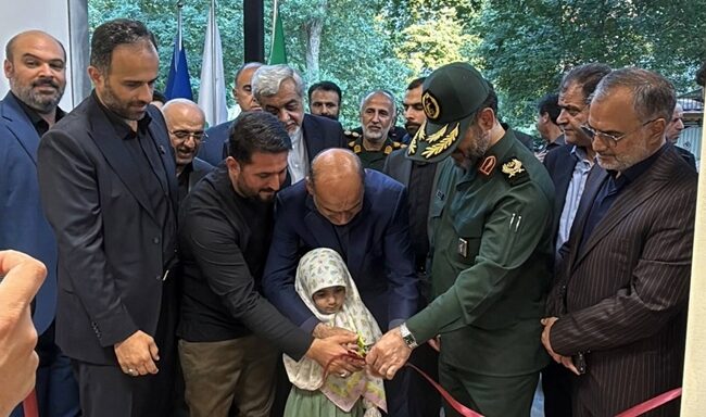 سالن ورزشی چندمنظوره «شهیده پرستار مرضیه نبوینیا» در بوستان ملت رشت افتتاح شد
