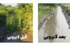 لایروبی کانال BP1 در گیلان گامی مؤثر در افزایش راندمان انتقال آب زراعی