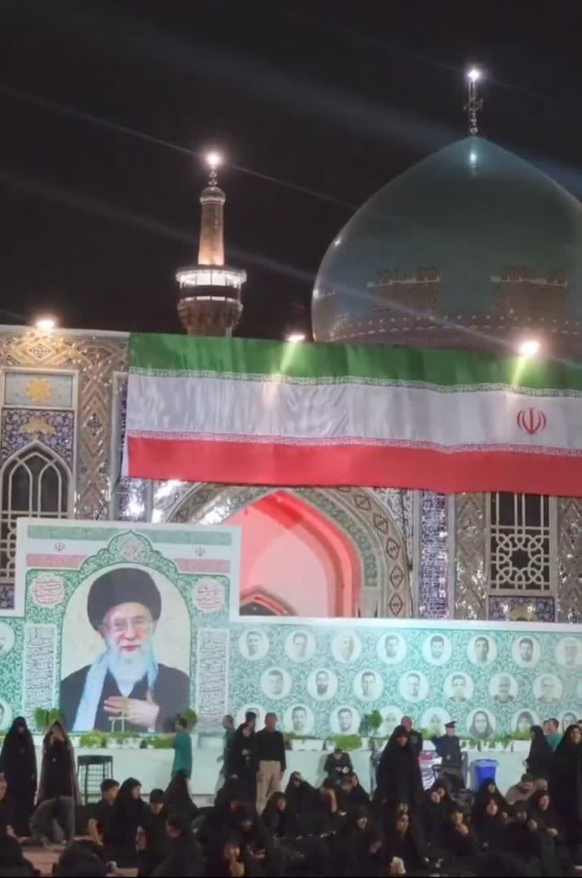در حرم رضوی ،یک ایران یتیم شد