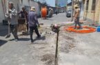 آغاز پروژه توسعه شبکه فیبرنوری در خیابان شهدا رشت