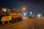 عملیات روکش آسفالت خیابان ایران در منطقه حمیدیان رشت آغاز شد