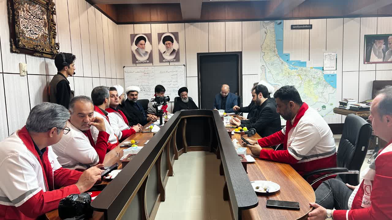 نشست تخصصی اربعین هلال احمر گیلان برگزار شد