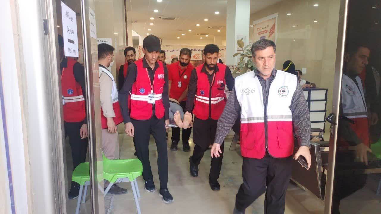 مدیر درمانگاه هلال‌احمر گیلان در نجف: تراکم ۸۶ مراجعه در ساعت با تاب‌آوری کامل کادر مدیریت شد