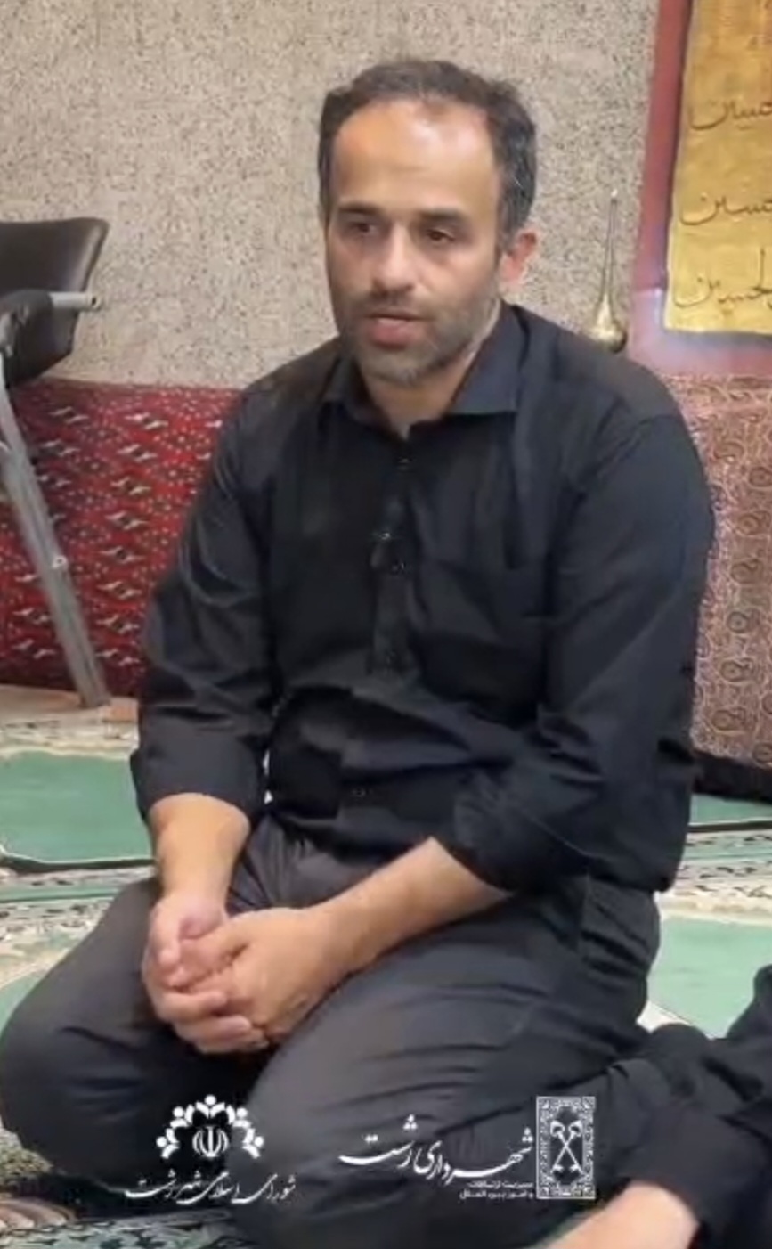 حضور شهردار رشت در جمع خبرنگاران مشرف شده در مراسم باشکوه بدرقهٔ رهبر شهید