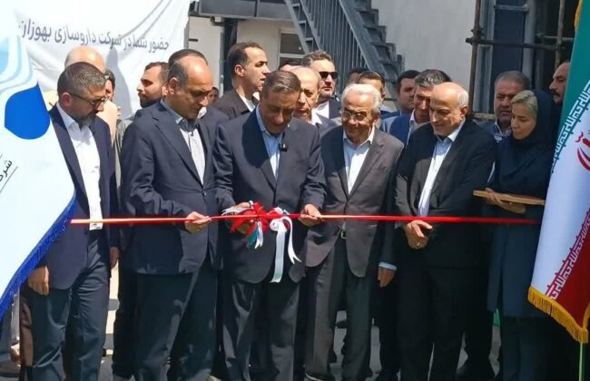 افتتاح دو طرح صنعتی در حوزه دارو و فولاد با حضور معاون رئیس‌جمهور در گیلان